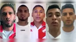 Selección Peruana: Jugadores lanzaron campaña "Ponte la camiseta"