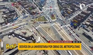 Metropolitano: conozca el plan de desvío tras inicio de trabajos de ampliación