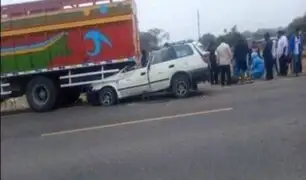 Tres muertos dejó violento accidente en carretera Piura - Chulucanas