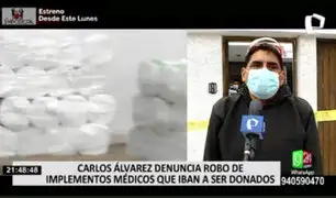 Carlos Álvarez sufre robo: forzaron puerta y se llevaron 60 mil en donativos