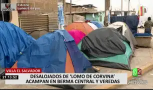 VES: desalojados de Lomo de Corvina piden una morada digna