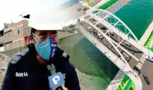 SMP: Obra del puente “Morales Duárez” ya está a un 46%