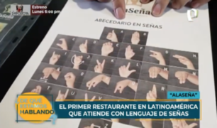 Primer restaurante latinoamericano que atiende con lenguaje de señas está en Perú