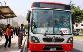 Corredor rojo: servicio 206 ampliará su recorrido hasta San Miguel
