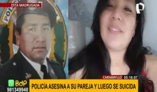 Carabayllo: Policía asesina a balazos a su pareja embarazada y luego se quita la vida