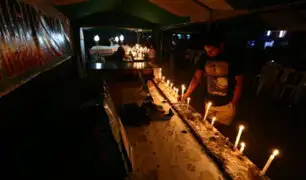 Vraem: velan pertenencias de personas asesinadas en centro poblado San Miguel del Ene