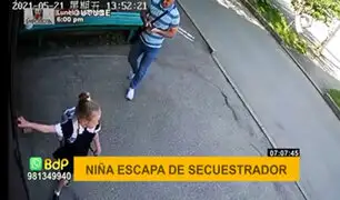 ¡Atención papás! así escapó una niña de un presunto secuestrador