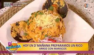 D’Mañana comparte una exquisita receta criolla: arroz con mariscos