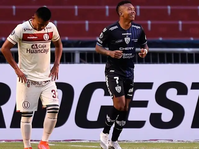 Copa Libertadores: Universitario cayó aplastado 4-0 ante Independiente del Valle  [VÍDEO]