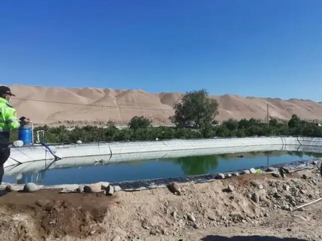 Cuerpo sin vida de agricultor es hallado dentro de reservorio de agua en Tacna