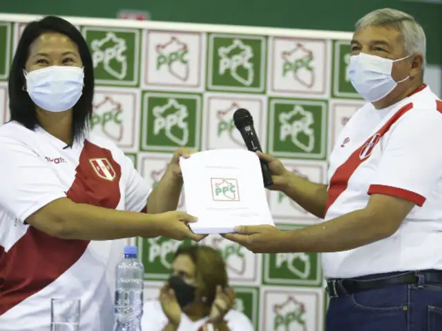 PPC expresa su respaldo a candidatura de Keiko Fujimori para segunda vuelta electoral