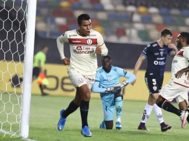 Universitario venció 3-2 a Independiente del Valle y sumó su primer triunfo en la Libertadores [VÍDEO]