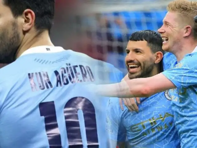 Manchester City: Agüero se despide de la Premier con dos goles