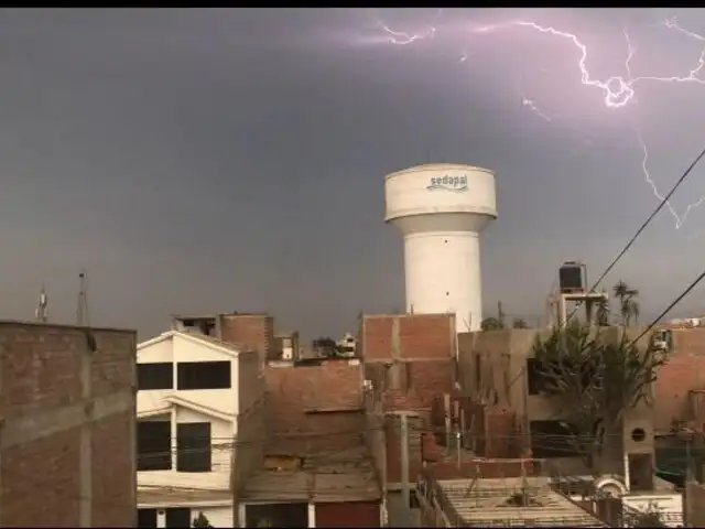 [FOTOS] Así fue captada la tormenta en Lima y Callao