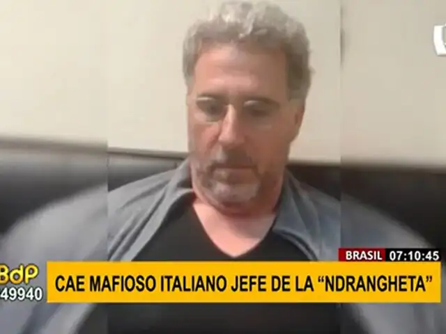 Brasil: cae capo de la mafia italiana, el rey de la cocaína de Milán