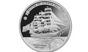 BCR lanza nueva moneda de S/1 alusiva al bicentenario de la Marina de Guerra del Perú