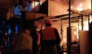 Rímac: 15 familias damnificadas por incendio en zona de Cantagallo