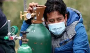 Desesperación en Bolivia por escasez de oxígeno medicinal para pacientes con COVID-19