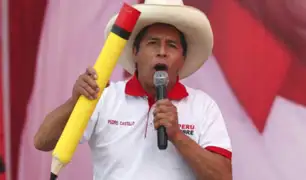 Pedro Castillo: "Pido a nuestros personeros estar atentos a defender cada voto"