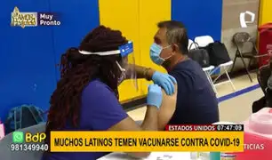 EEUU: Latinos temen vacunarse por temor a quedar estériles