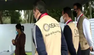 Misión electoral de la OEA felicitó a Perú por la jornada electoral del domingo