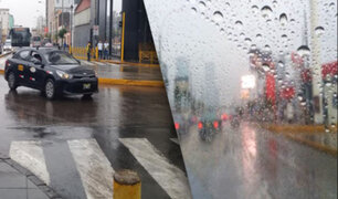 Lima amaneció con lluvia y con bajas temperaturas