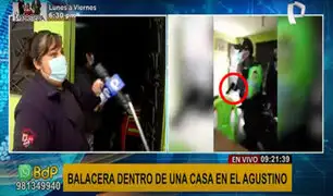 El Agustino: familia denuncia que varios policías dispararon dentro de su vivienda