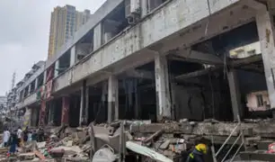 Tragedia en China: 12 muertos y 150 heridos deja explosión de tubería de gas