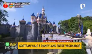 EEUU: sortean viaje a Disneyland para incentivar vacunación en California