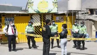 Policías restringen el acceso en la entrada de Manchay al pedir pase laboral