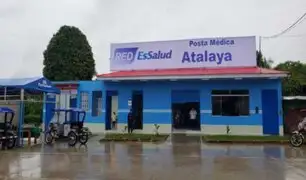 Ucayali: EsSalud inauguró un centro médico en la localidad fronteriza de Atalaya