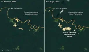 NASA usará satélites en la detección de minería ilegal en el Amazonas