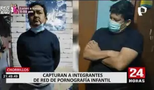 Agentes policiales capturaron a dos presuntos pedófilos en Chorrillos