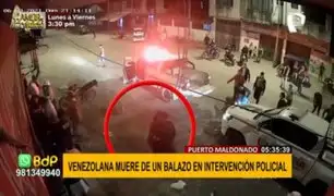 Puerto Maldonado: ciudadana venezolana muere de un balazo en intervención policial