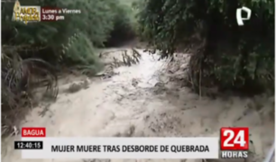 Bagua: lluvias e inundaciones dejan una persona fallecida