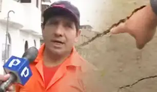 Reportan grietas en terreno de AA.HH. “Hogar Policial” tras sismo