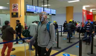 MINCETUR: Uso de protector facial no será obligatorio para vuelos nacionales e internacionales