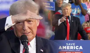 Donald Trump reaparece en mitin de campaña en Ohio