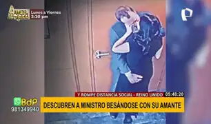 ¡Escándalo! Ministro de Salud es fotografiado besándose con su amante