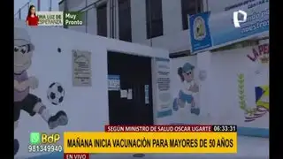 Callao: personas que se vacunaban en Bellavista ahora lo harán en complejo deportivo Campolo Alcalde