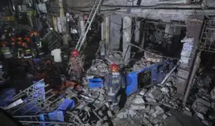 Bangladesh: siete muertos deja explosión de edificio comercial por fuga de gas