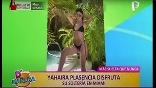 Picantitas del Espectáculo: Yahaira Plasencia disfruta de su soltería en Miami