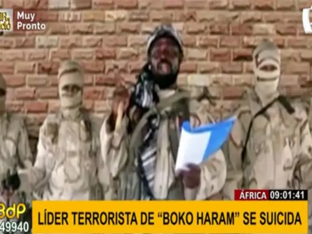 África: Líder del grupo terrorista “Boko Haram” se quita la vida