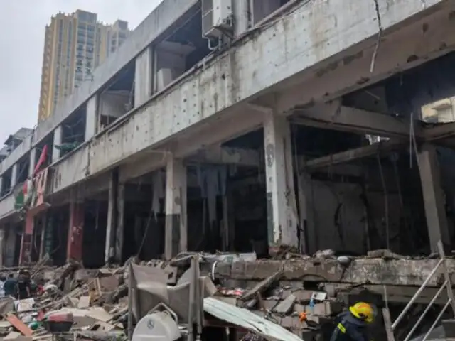 Tragedia en China: 12 muertos y 150 heridos deja explosión de tubería de gas