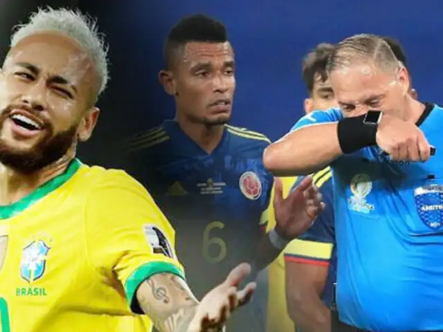 Copa América: Colombia solicitó suspensión de árbitros de duelo ante Brasil