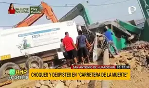 “Carretera de la muerte” en San Antonio de Huarochirí: piden solucionar ola de accidentes