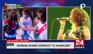 Complejo El Huaralino reabre sus puertas con presentación de Corazón Serrano