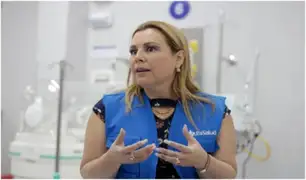 Fiorella Molinelli exhorta a adultos mayores vacunados a recibir su segunda dosis
