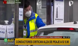 Conductores se pronuncian por aumento en precio de peajes