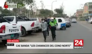 Capturan a raqueteros que operaban en distritos de Lima Norte